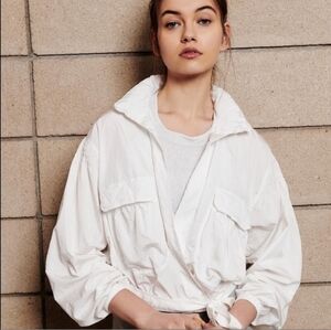 Free People Women's White Jacket